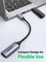 UGREEN Type-C to HDMI Aluminum Adapter – CM297 – 70444 –(1YW) - Image 2