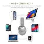 SonicGear AirPhone DNC3000 Digital Active Noise Cancellation Bluetooth Headphone- Platinum (6MW) - Image 4