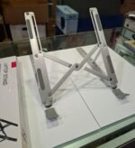 Adjustable Stainless Steel Laptop Stand With Pouch - Image 2