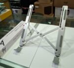 Adjustable Stainless Steel Laptop Stand With Pouch - Image 3