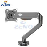 ZENO M8 17''- 32'' Single Arm Spring Tension Desktop Monitor Stand (Black) - Image 4