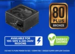 ARMAGGEDDON VOLTRON 250W 80 PLUS BRONZE BRAND NEW POWER SUPPLY (1YW) - Image 3