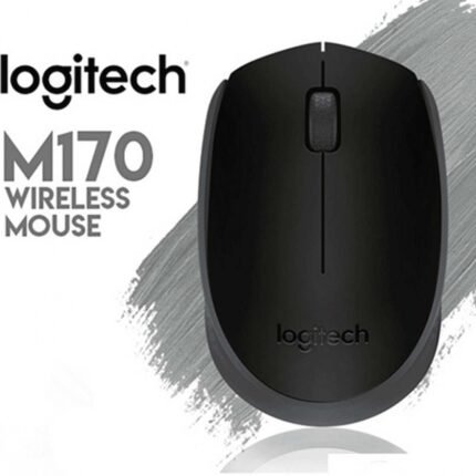 Logitech M170 Wireless Mouse - Black (1YW)