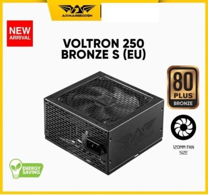 ARMAGGEDDON VOLTRON 250W 80 PLUS BRONZE BRAND NEW POWER SUPPLY (1YW)
