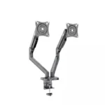 ZENO M8D 17''- 32'' Double Arm Gas-Strut Desktop Monitor Stand (Black) - Image 7