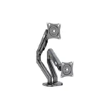 ZENO M8D 17''- 32'' Double Arm Gas-Strut Desktop Monitor Stand (Black) - Image 8
