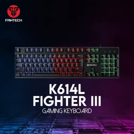 FANTECH K614L FIGHTER III RGB Gaming USB Keyboard (06MW)