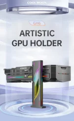 COOLMOON GH6 ARGB VERTICAL GPU HOLDER - Image 2