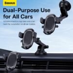 Baseus UltraControl Pro Series Clamp-Type Car Holder Set - Image 5