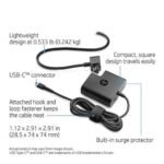 HP Type C 65W Laptop Charger Pack Type (ORG) (6MW) - Image 2