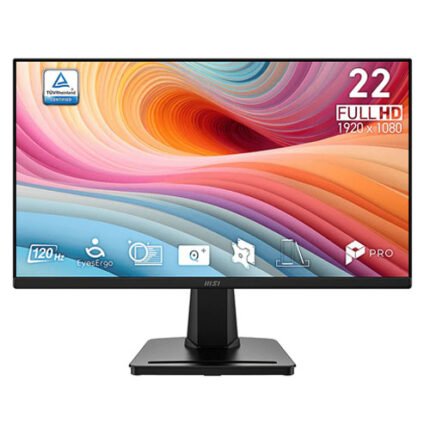 MSI Pro MP225 E12VL 21.5" Inch 120Hz 1ms FHD Ultra Slim Frameless Monitor (3YW)