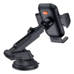 Baseus UltraControl Go Series Clamp- Type Phone Holder (Suction Cup Version) Cluster Black - Image 6