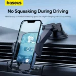 Baseus UltraControl Go Series Clamp- Type Phone Holder (Suction Cup Version) Cluster Black - Image 13