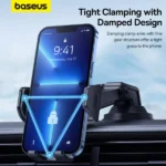 Baseus UltraControl Go Series Clamp- Type Phone Holder (Suction Cup Version) Cluster Black - Image 11