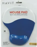 Havit HV-MP802 Mousepad with wrist support (Blue Colour)