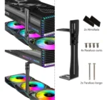 COOLMOON F-1 METAL GRAPHICS CARD BRACKET - Image 3