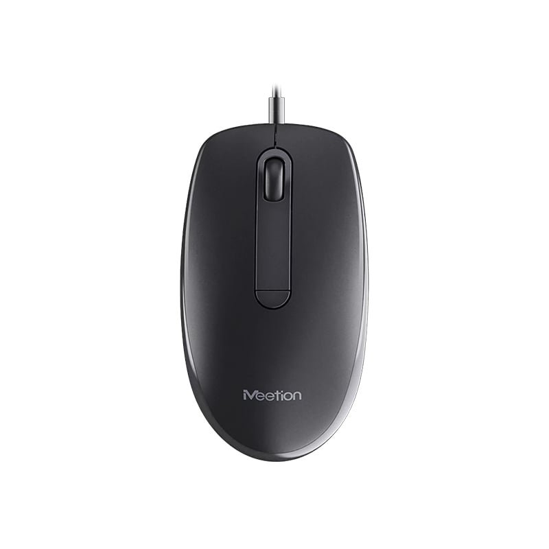 Meetion-M100-Silent-Optical-Wired-Mouse-1 Meetion M100 USB Wired Mouse (1YW) - Image 1