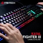 FANTECH K614L FIGHTER III RGB Gaming USB Keyboard (06MW) - Image 2