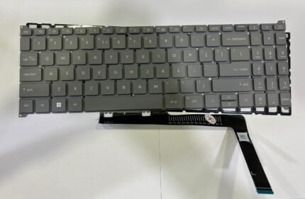 ACER A315-59- A315-59G A515-57 A515-57G N22C6 Long Ribbon Laptop Keyboard With Backlight (ORG) Gray Colour (6MW)