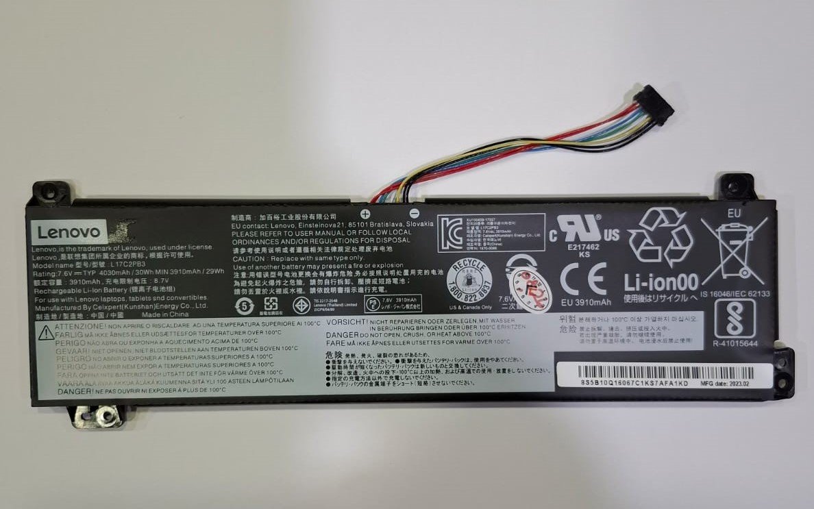 2 LENOVO L17L2PB4 V330-15IKB V530-14 V530-15 V130-15IKB l17L2PB3 L17M2PB3 L17C2PB3 L17M2PB4 l17C2PB4 Laptop Battery (6MW) - Image 1