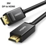 UGREEN 3 Meter DP Male to HDMI Male 4K 30Hz Cable - DP101 - 10203 -(1YW) - Image 3