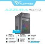 ALCATROZ AZZURA MILLENIA ECO AIR 1 RGB ATX CASING WITH 235W Power Supply & 01 X RGB Fan (01YW for PSU)