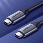 UGREEN 1.5 Meter 100W 4k 60Hz 5Gbps Type-C to Type-C 3.2Gen Data Cable (4K Video Support Cable)– US161 – 50751–(1YW) - Image 7