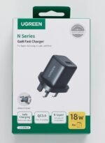 UGREEN 18W GaN USB Fast Charger UK – X518 – 75952 –(1YW) - Image 2