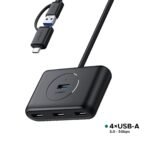 UGREEN 4 – Port USB 3.0 Hub with USB-C Port 1 Meter CR113 – 40850- (1YW)
