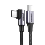 UGREEN 2Meter 60W Type-C to Type-C PD 90 Degree Cable 3A Max – US255 – 50125 – (1YW) - Image 7