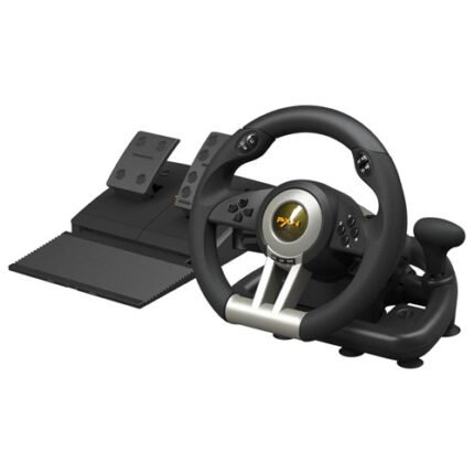 PXN V3-PRO BLACK RACING STEERING WHEEL (01YW)