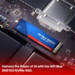WD BLUE SN5100 1TB PCIE 4.0  M.2 NVME SSD (03YW) - Image 2