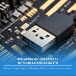ALCATROZ AZZURA MILLENIA ECO M200 ATX CASING WITH 235W Power Supply (01YW for PSU) - Image 3