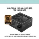 ALCATROZ AZZURA MILLENIA ECO M200 ATX CASING WITH 235W Power Supply (01YW for PSU) - Image 7
