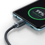 Baseus Crystal Shine Series Fast Charging Data Cable Type-C to Type-C 100W 1.2m Black (1YW) - Image 8