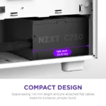 NZXT C750 - 750W Bronze Non-Modular Power Supply (03YW) - Image 4