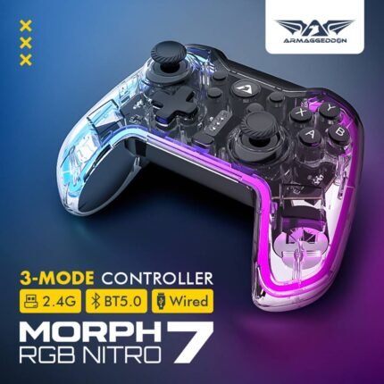 ARMAGGEDON MORPH-7 RGB NITRO Wireless Controller Gamepad (1YW)