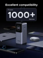UGREEN 20000mAh 130W Nexode Smart Display Power Bank with Built-in Cable – PB723 – 55365B –(1YW) - Image 7