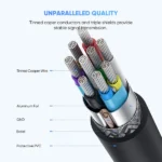 UGREEN 1 Meter USB-C to Micro B Cable (Black) – 20103- External Hard Disk Cable (1YW) - Image 7