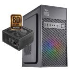 ALCATROZ AZZURA MILLENIA ECO AIR 1 RGB ATX CASING WITH 235W Power Supply & 01 X RGB Fan (01YW for PSU) - Image 2