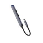 LDNIO DS-34C USB-C HUB ADAPTER (USB C to USB 3.0 x 1+USB 2.0 x 2+USB C 2.0 x 1) - Image 3
