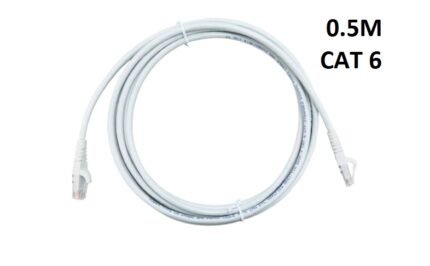 Cat6 0.5m Fixed Network Cable