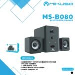 MIKUSO MS-B080 USB POWERD BLUETOOTH /AUX SPEAKER 2.1 Channel Subwoofer Design - Image 5