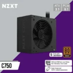 NZXT C750 - 750W Bronze Non-Modular Power Supply (05YW)