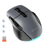 Meetion BTM001 2.4G & Bluetooth Dual Mode Rechargeable Ergonomic Mouse (1YW) - Image 4