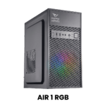 ALCATROZ AZZURA MILLENIA ECO AIR 1 RGB ATX CASING WITH 235W Power Supply & 01 X RGB Fan (01YW for PSU) - Image 3