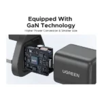 UGREEN 18W GaN USB Fast Charger UK – X518 – 75952 –(1YW) - Image 8