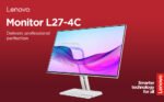 LENOVO L27-4C 27" inch iPS FHD 144Hz FRAMELESS SPEAKERS MONITOR (3YW) - Image 9