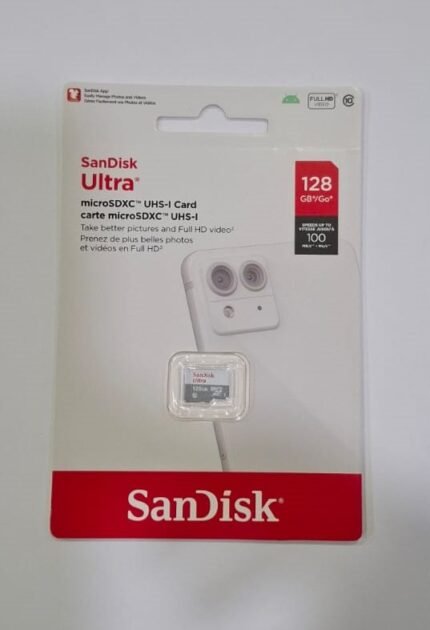 SanDisk Ultra 128GB Class10 up to 100 MB/s MicroSD (3YW)