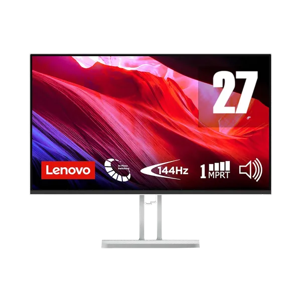 319576_0_i1_x1a6naA LENOVO L27-4C 27" inch iPS FHD 144Hz FRAMELESS SPEAKERS MONITOR (3YW) - Image 1
